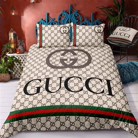 gucci comforter set king|Gucci comforters and sheet sets.